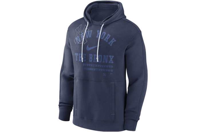 Nike Nike Sweatshirts Men's Dark Blue Stand Collar Moderate Regular