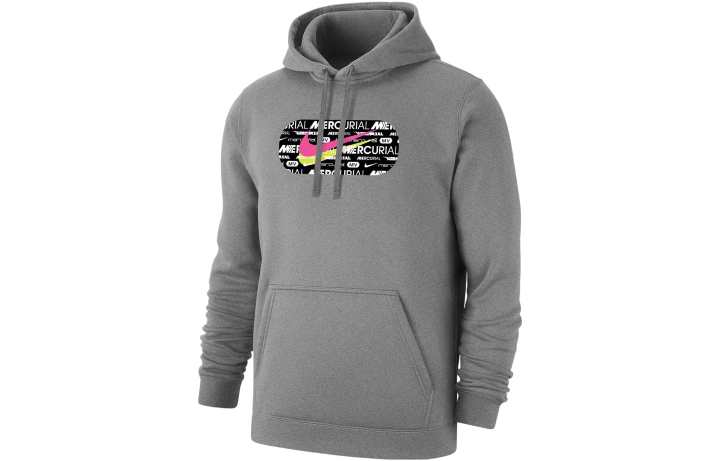 Nike Nike Sweatshirts Men's Light Gray Hooded Moderate Other