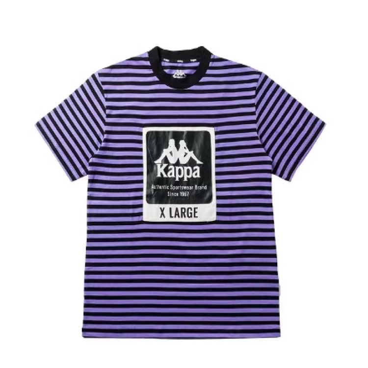 Kappa T Shirt Unisex Vibrant Purple