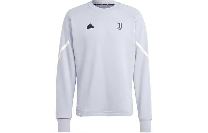 Adidas Adidas Juventus Sweatshirts Men's Halo Silver Crew Neck Moderate Regular