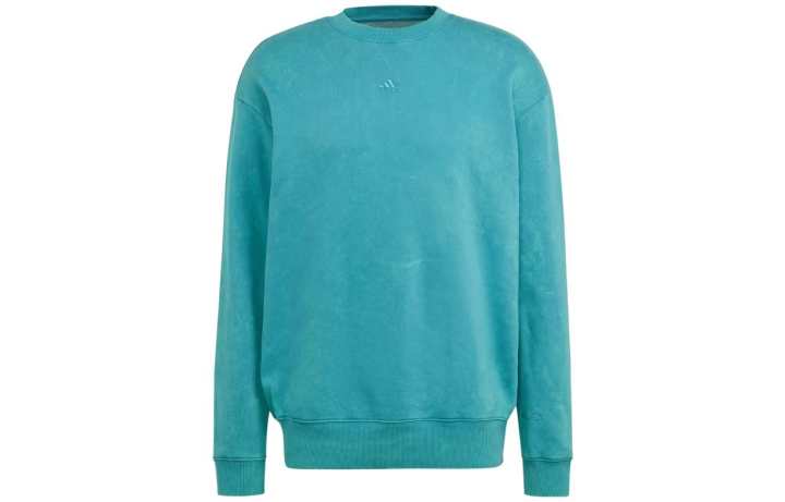 Adidas Adidas Sweatshirts Men's Arctic Blue Crew Neck Moderate Regular