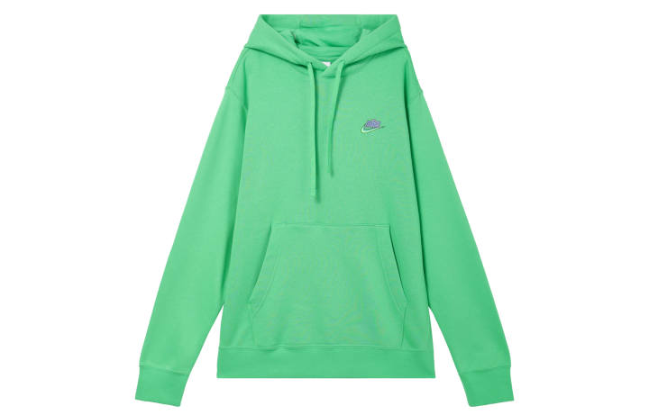 Nike Nike Sweatshirts Men's Green Hooded Thickened Regular
