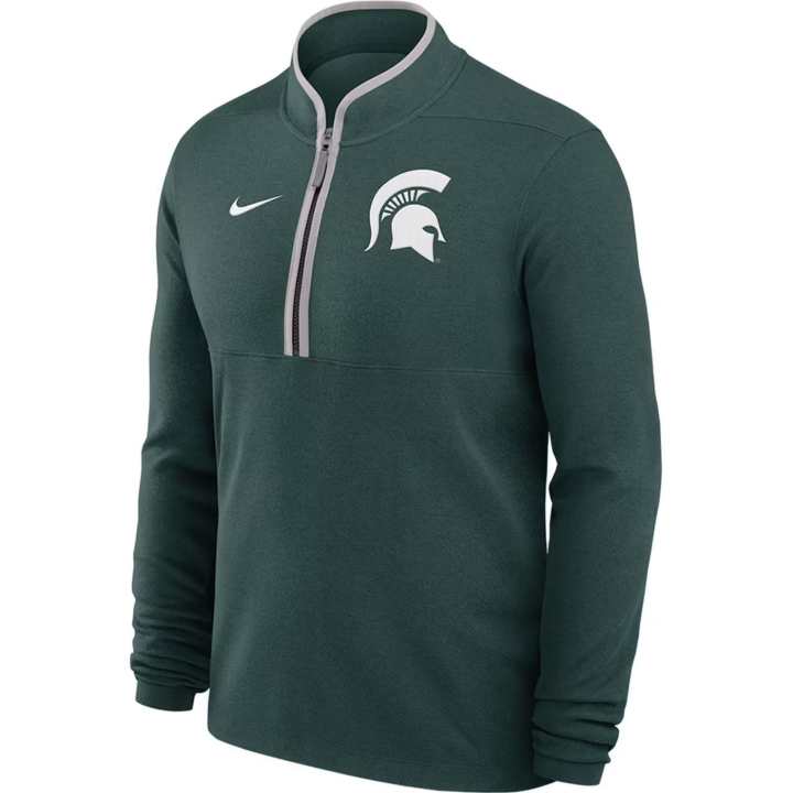 Nike Nike Michigan State Spartans Victory Men's Nike Dri-FIT College 1/2-Zip Long-Sleeve Top