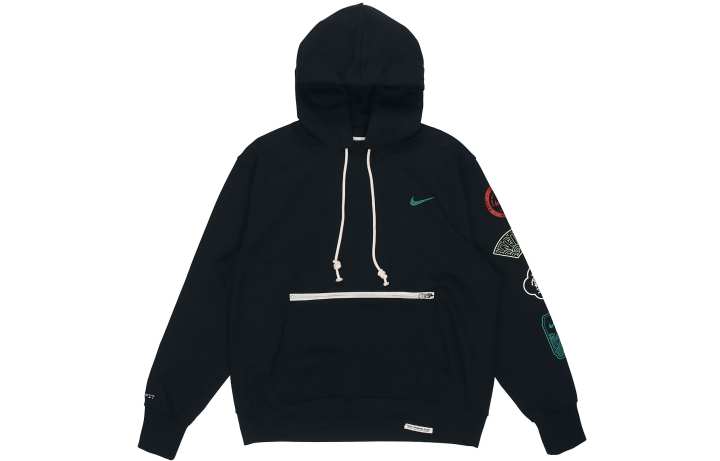 Nike Nike CNY Collection Sweatshirts Men's Black Hooded Moderate Regular