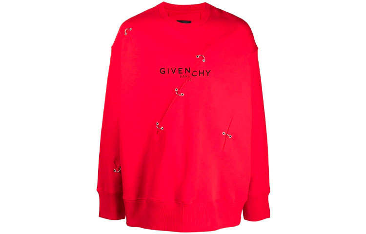 Givenchy Givenchy Trompe Loeil Ring Sweater