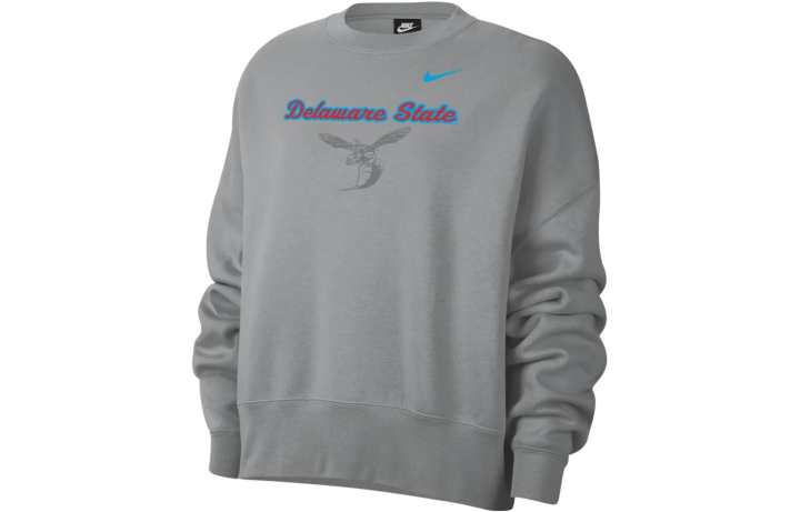 Nike Nike Sweatshirts Men's Gray Crew Neck Moderate Regular