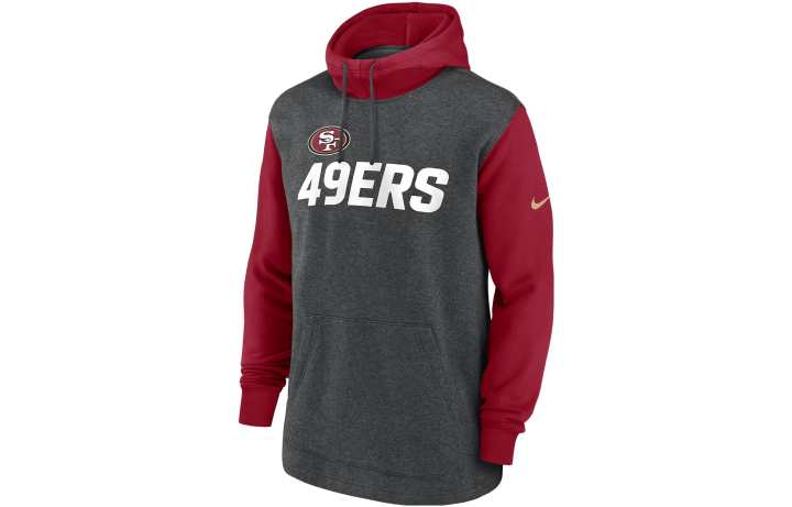 Nike Nike Sweatshirts Men's Gray Hooded Moderate Other