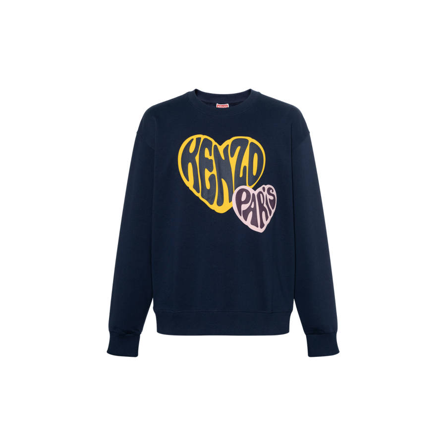 KENZO KENZO Logo Printed Long Sleeved T Shirt