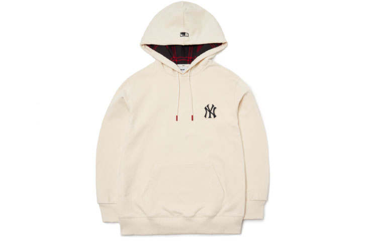 MLB MLB Sweatshirts Unisex White Hooded Moderate Regular