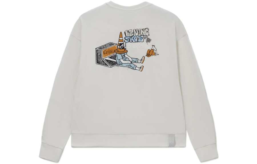 Li-Ning Li Ning Skateboard Sweatshirt Men's Ecru