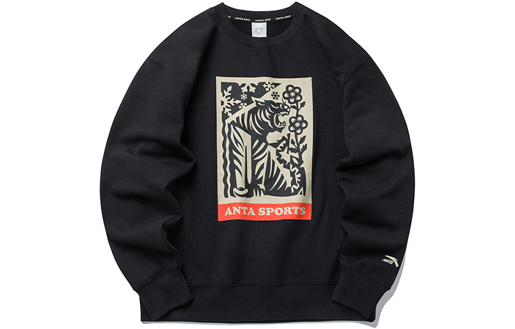 Anta Life Collection Sweatshirt Unisex Black