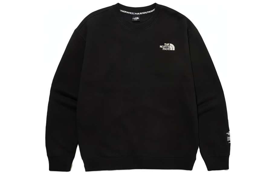 THE NORTH FACE Sweatshirts Unisex Black Crew Neck Moderate Other