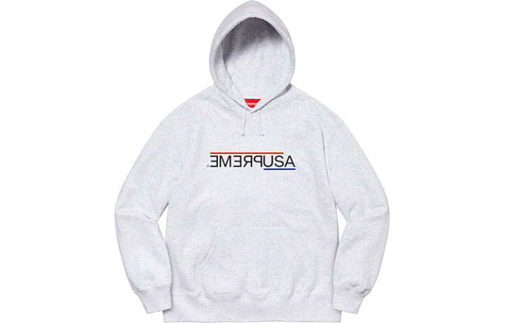 Supreme Supreme Usa Hooded Sweatshirt