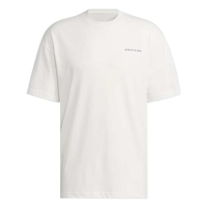 Adidas Adidas SELECT GRAPHIC T SHIRT T Shirt Men's White/Gray Blue