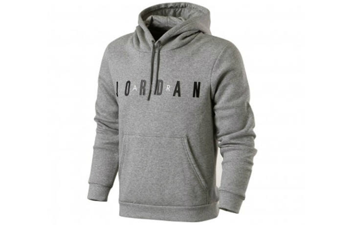 Jordan Jordan Sweatshirts Men's Gray Hooded Moderate Regular