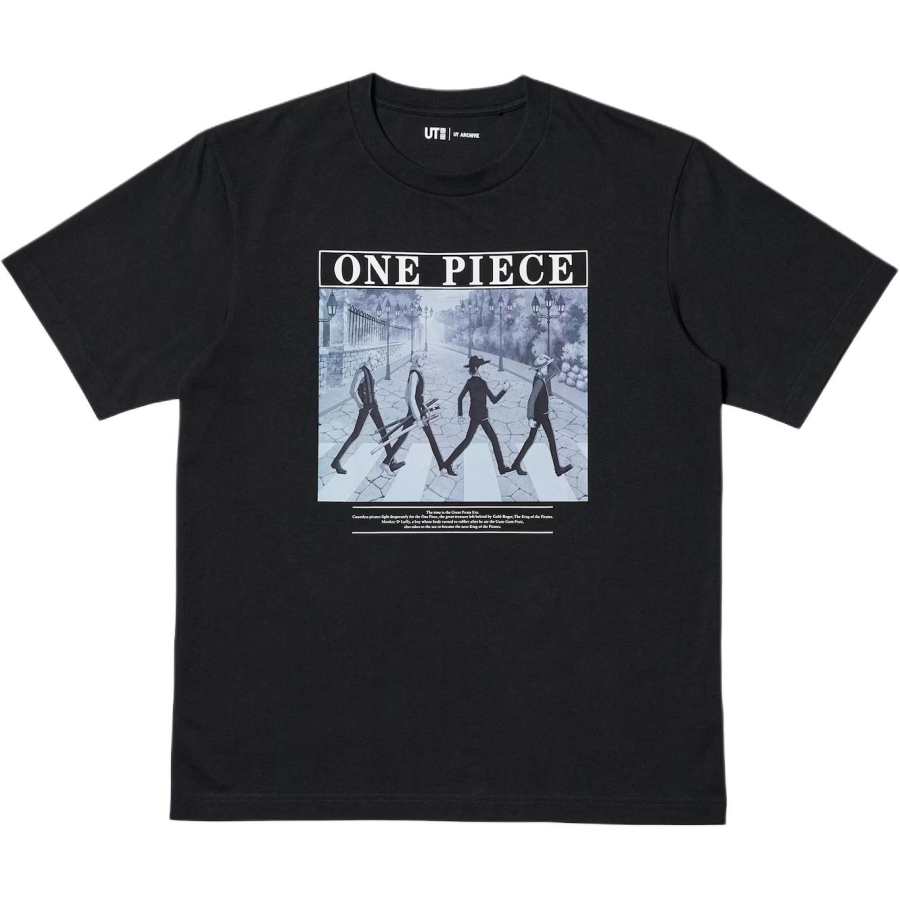 UNIQLO x HAIZEIWANG,LIANMINGKUAN SS25 T Shirt Men's Black