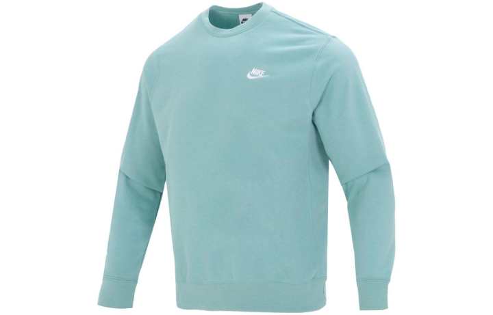 Nike Nike Men's Logo Knit Crewneck Pullover Sweatshirt Blue