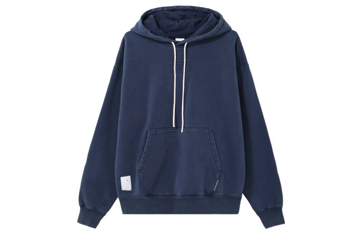 Nike Nike NAI KE Cha Sweatshirts Men's Space Blue Hooded Moderate Regular
