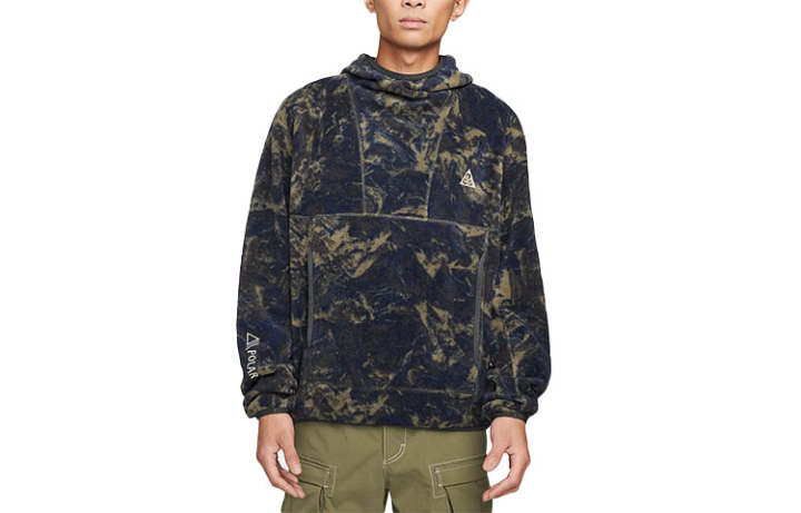 Nike Nike ACG Sweatshirts Men's Blue Hooded Moderate Regular
