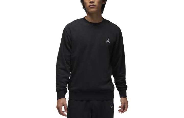 Jordan Jordan Sweatshirts Men's Black Crew Neck Moderate