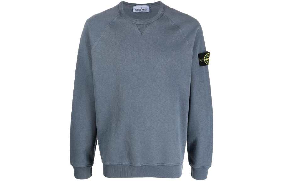 STONE ISLAND Sweatshirt Men's Blue Gray