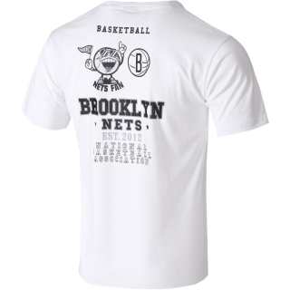 NBA Brook Nets T Shirt Unisex White