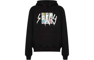 Giuseppe Zanotti 【Previous SeasonFinal Sale】slogan-print cotton hoodie
