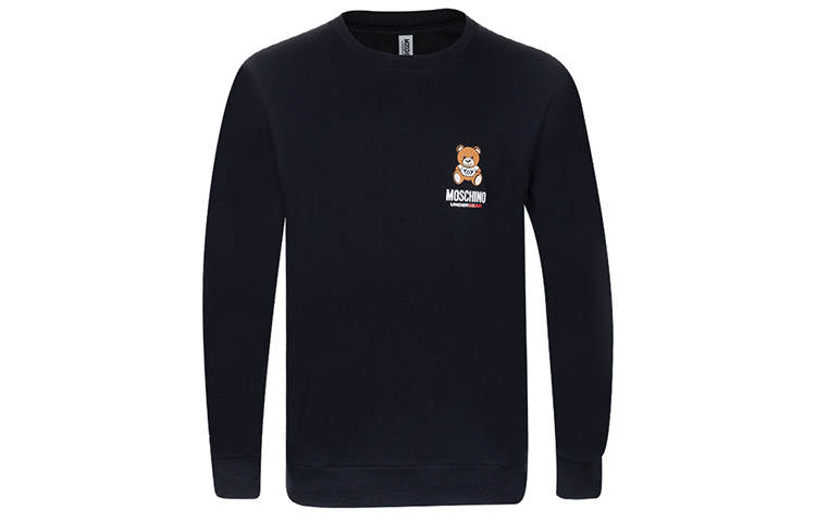 MOSCHINO SS21 Sweatshirt Men's Black