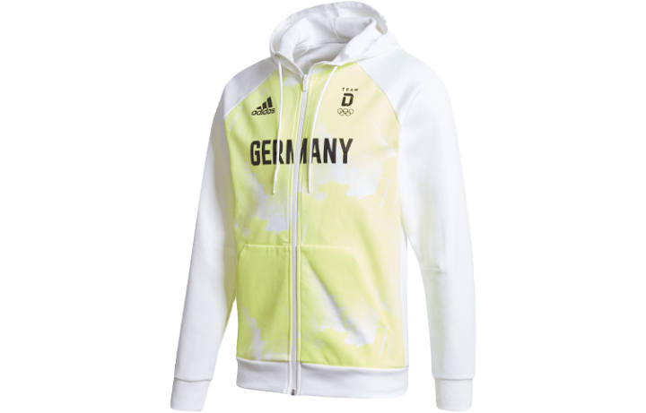 Adidas Adidas Sweatshirts Men's White Hooded Moderate Regular