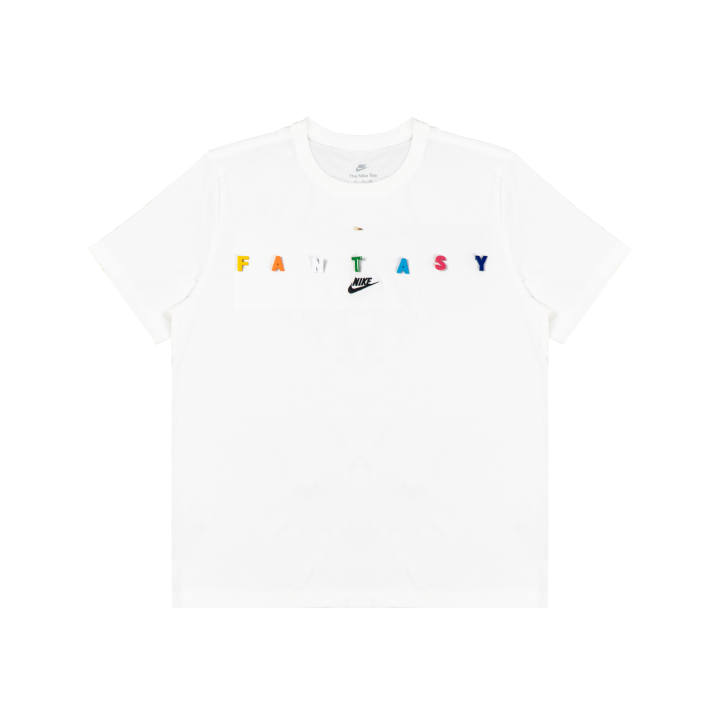 Nike Nike T Shirts Unisex White Crew Neck Moderate Straight Fit