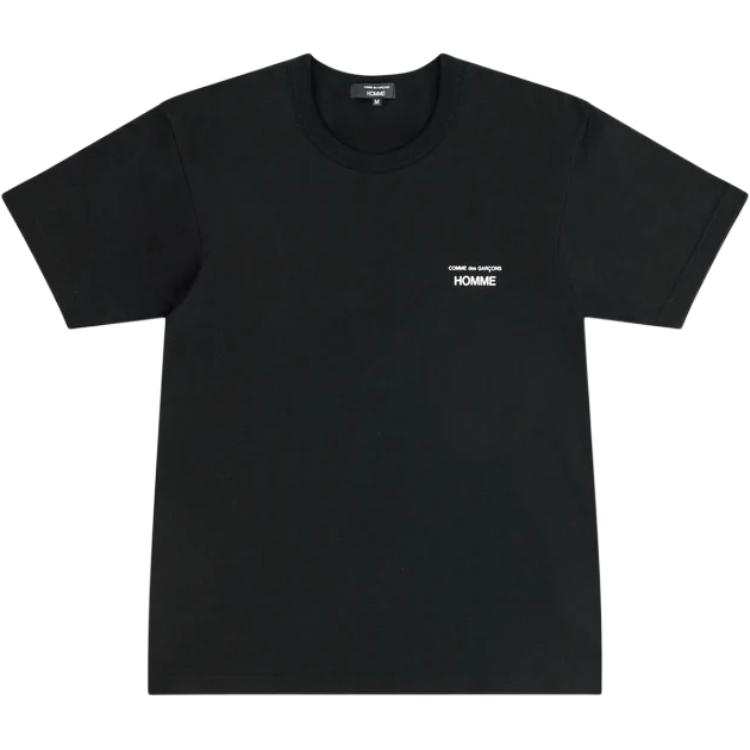 CDG CDG Jersey Garment Print Logo T Shirt