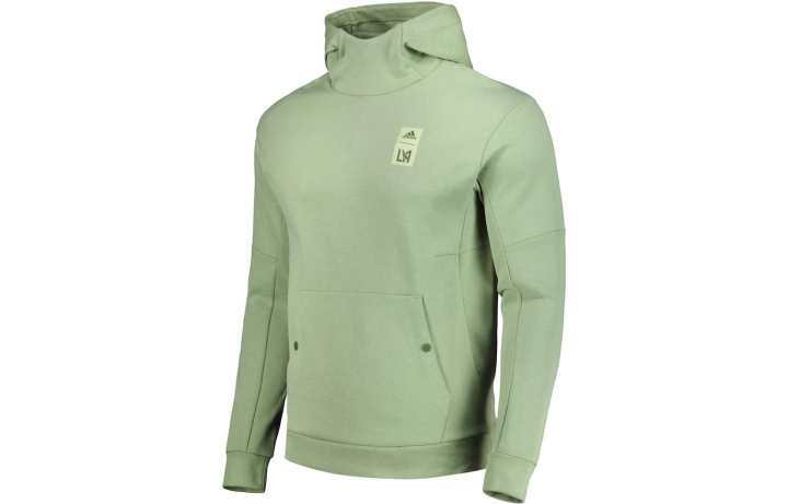 Adidas Adidas Sweatshirts Men's Green Hooded Moderate