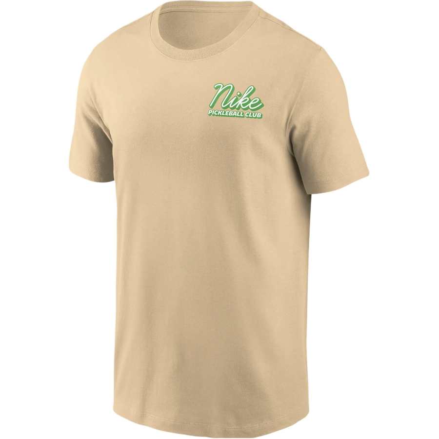 Nike Nike T Shirts Men's Brown Crew Neck Moderate Straight Fit