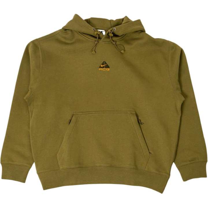 Nike Nike Sweatshirts Unisex Army Green Hooded Moderate Regular