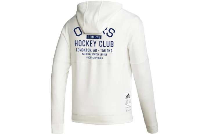 Adidas Adidas Sweatshirts Men's White Hooded Moderate Regular