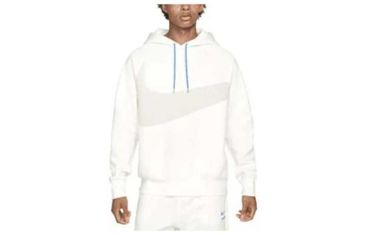 Nike Nike Sweatshirts Men's White Hooded Moderate Regular