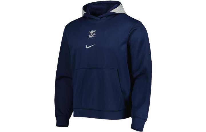 Nike Nike Sweatshirts Men's Marine Blue Hooded Moderate Regular