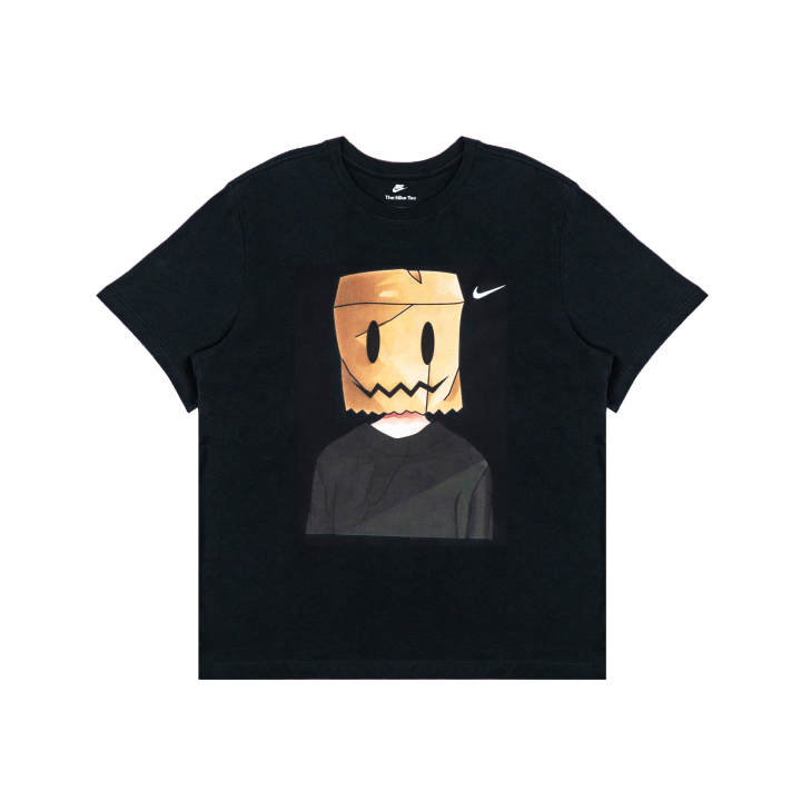 Nike Nike T Shirts Unisex Black Crew Neck Moderate Straight Fit