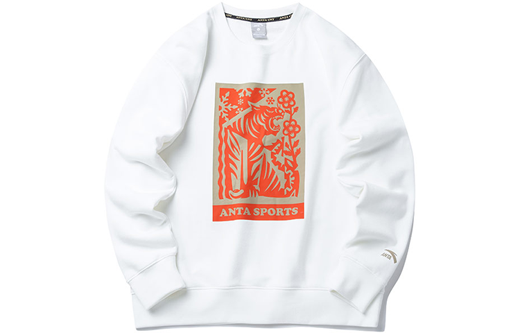 Anta Life Collection Sweatshirt Unisex White