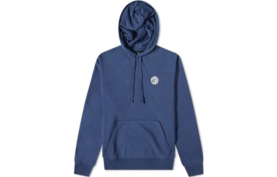 New Balance New Balance Sweatshirts Men's Marine Blue Hooded Moderate Other