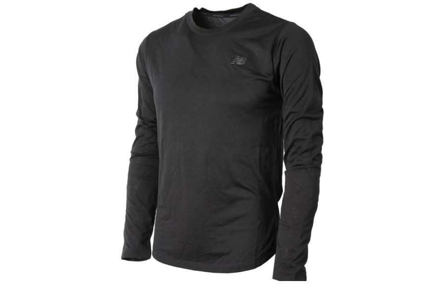 New Balance New Balance Forty Tech Sweatshirts Men's Black Crew Neck Moderate Other