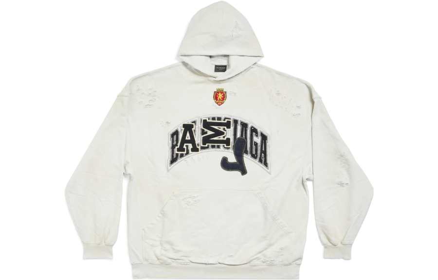 Balenciaga Sweatshirt Regular Fit Unisex White