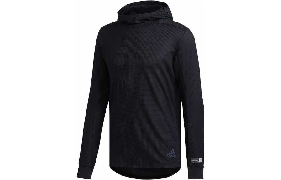 Adidas Adidas Sweatshirts Men's Black Hooded Thin Other