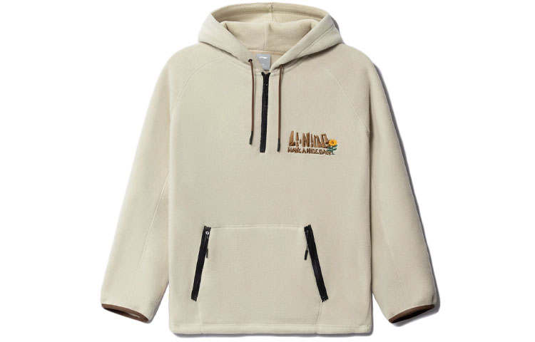 Li-Ning Li Ning Sports Fashion Collection Sweatshirt Unisex Coast Gray
