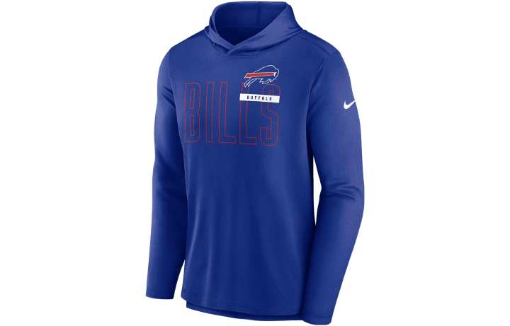 Nike Nike Sweatshirts Men's Royal Blue Hooded Moderate Regular