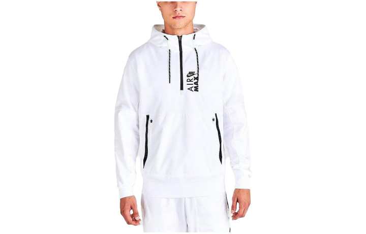 Nike Nike Sweatshirts Men's White Hooded Moderate Regular
