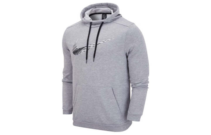 Nike Nike Sweatshirts Men's Dark Gray Hooded Moderate Regular