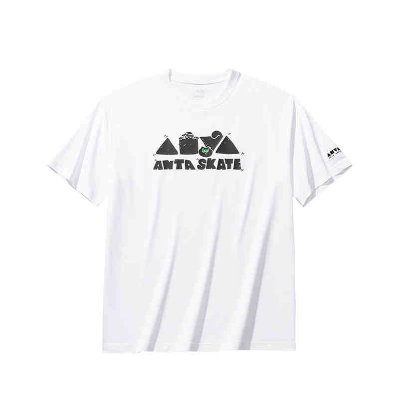 Anta Sports Life Collection T Shirt Unisex Snowflake White