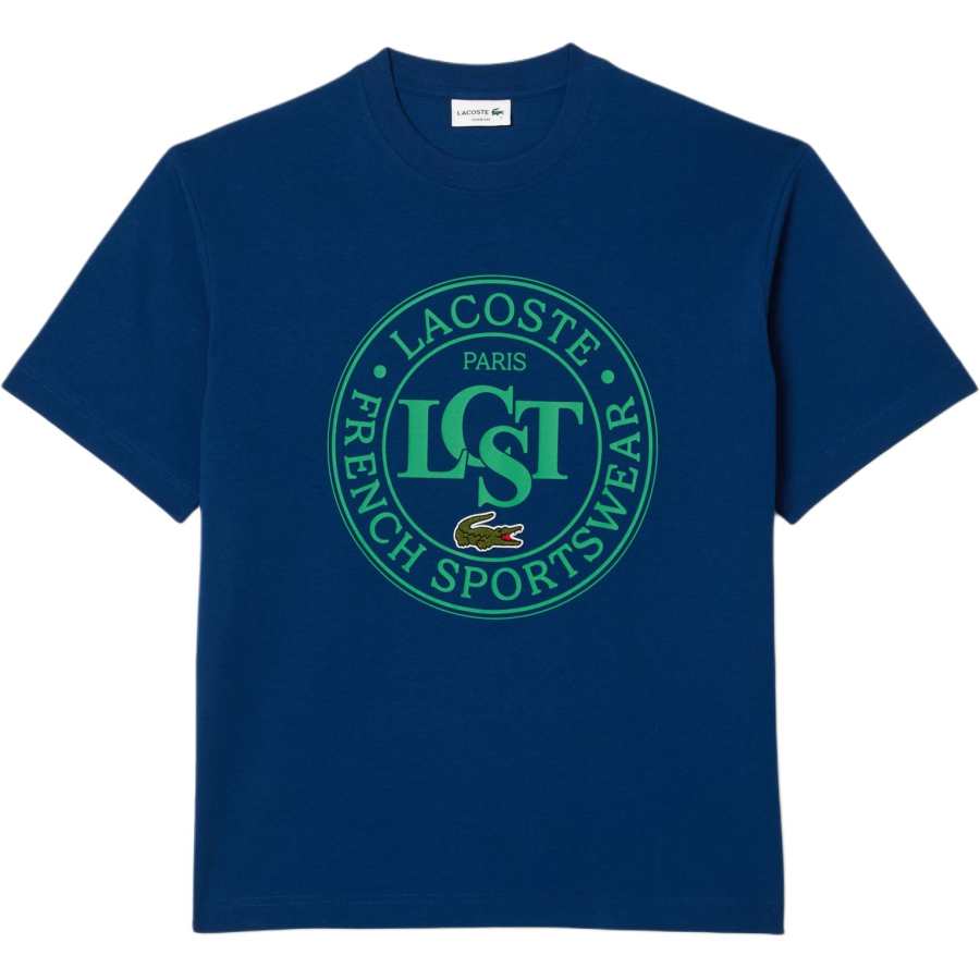 LACOSTE LACOSTE Logo print T shirt