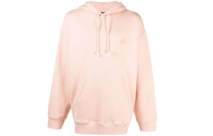 Acne Studios Acne Studios Face Patch Drawstring Hoodie